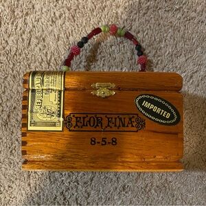 Upcycled Cigar Box Purse